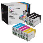 Remanufactured 125 9 Piece Set of Ink for Epson