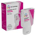 Remanufactured High Yield Magenta Ink Cartridge for HP 727 (F9J77A)