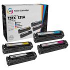LD Compatible Replacement for HP 131A (Bk, C, M, Y) Toners