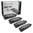 LD Remanufactured Replacement for HP 311A (Bk, C, M, Y) Toners