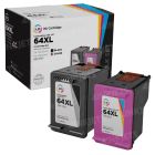 2-Pack of HP 64XL & 64XL Remanufactured Ink Cartridges
