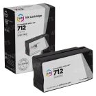 Remanufactured HP 712 Black Inkjet Cartridge, 3ED71A 
