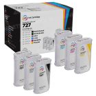 LD Remanufactured Bulk Ink Set for HP 727 Series
