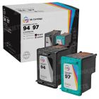 Reman HP 94 & HP 97 Ink Cartridge Set