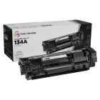 LD Compatible Replacement for HP W1340A (HP 134A) Black Toner Cartridge (1100 Page Yield) with ink level chip