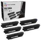 Compatible Kyocera TK-1262 Black Toner 5 Pack