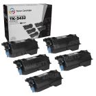 Compatible Kyocera Mita TK-3432 Black Toner 5-Pack