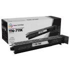 Compatible Konica Minolta TN-711K Black Toner Cartridge, A3VU130