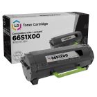 Compatible Lexmark 66S1X00 Black Toner Cartridge Extra High Yield