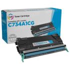 Remanufactured Lexmark C734 Cyan Toner