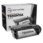 Lexmark Remanufactured T650H11A HY Black Toner