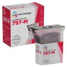 Compatible Replacement for 797-M Fluorescent Red Ink for the Pitney Bowes MailStation K7M0